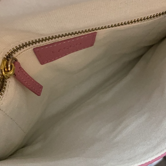 LAGGO Pink Leather Envelope Clutch - Picture 4 of 7